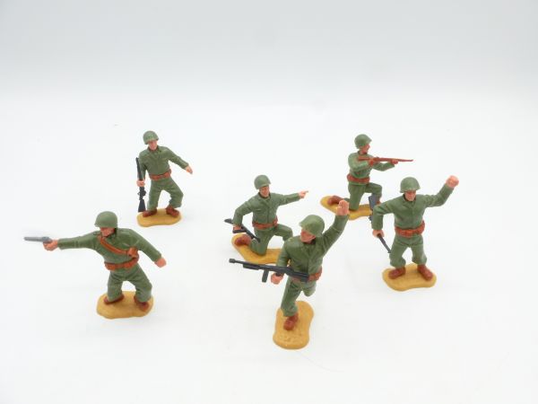 Timpo Toys Set Amerikaner (6 Figuren)