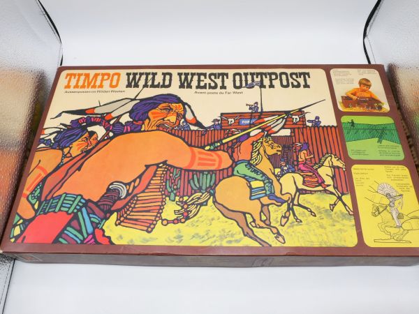 Timpo Toys Wild West Outpost, Nr. 257 - OVP, komplett