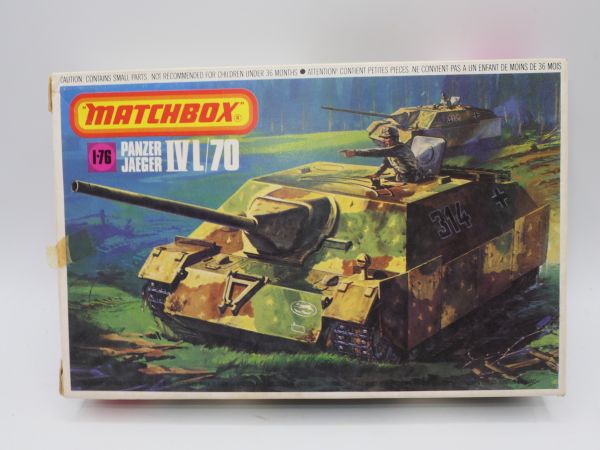 Matchbox Panzerjäger IV L/70, PK 87 - orig. packaging, on cast
