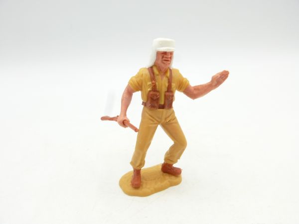 Timpo Toys Foreign legionnaire, soldier with rifle, saluting