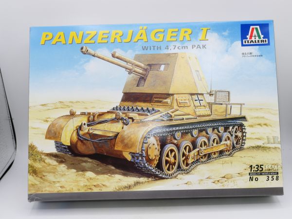 Italeri 1:35 Panzerjäger I with 4,7 cm PAK - orig. packaging, top condition