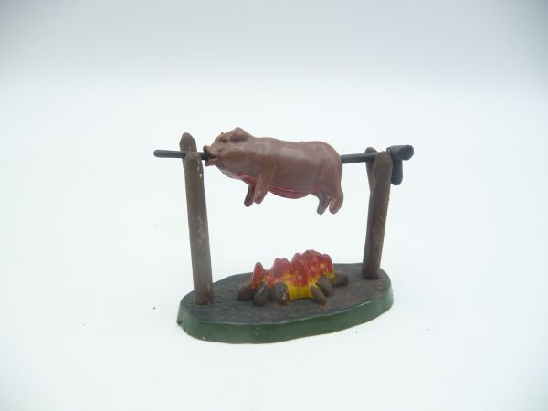 Plasty Lagerfeuer mit Schwein (zweiteilig)