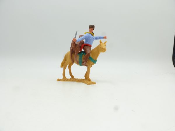 Timpo Toys Trapper riding with " prey" - original modification