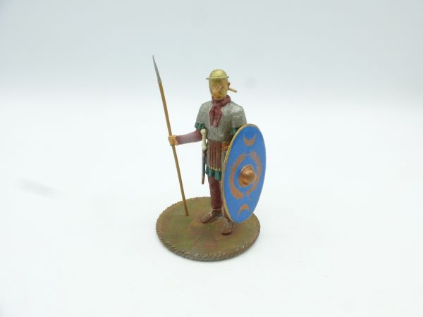Modification 7 cm Roman legionnaire with spear + shield (metal figure)