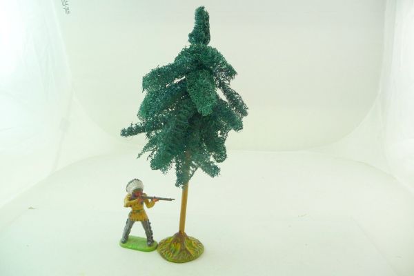 Medium loofah tree (without figure), 25 cm, great for 7 cm figures