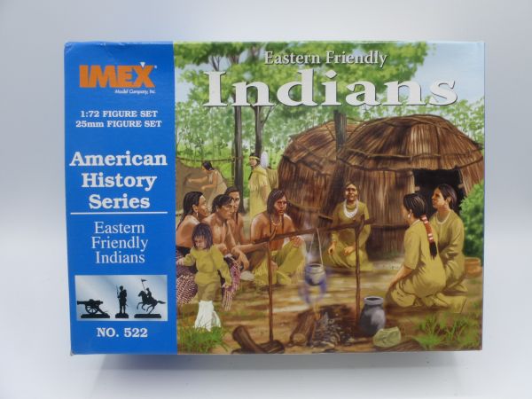 Imex 1:72 Eastern Friendly Indians (American History Series), No. 522 - orig. packaging