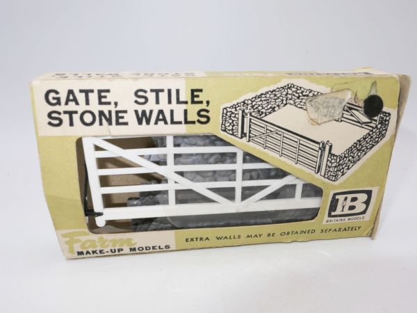 Britains Deetail Gate, Stile, Stone Walls, No. 1736 - orig. packaging