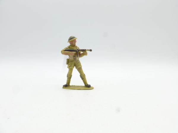 Timpo Toys 8. Armee, Soldat mit MP - altersentprechender Zustand