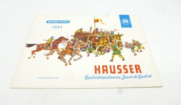 Originalkatalog Hausser / Elastolin von 1961 - Top-Zustand