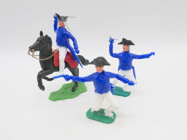 Timpo Toys / Toyway group of Frenchmen (1 rider / 2 feet)