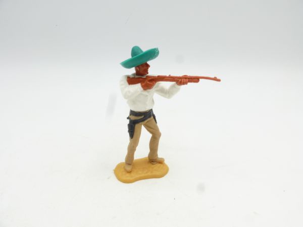 Timpo Toys Mexikaner stehend Gewehr schießend (weiß)