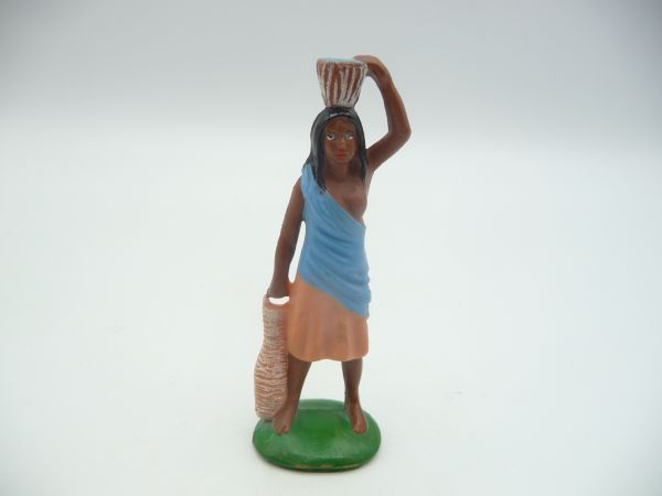 Indianerin mit Traglast - seltene Farbe