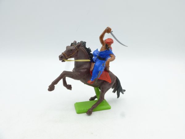 Britains Deetail Arab riding (blue/red) lunging