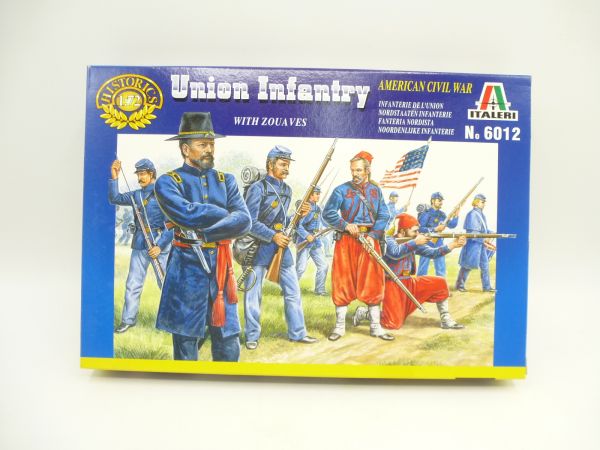 Italeri 1:72 Union Infantry (with Zouaves), Nr. 6012 - OVP