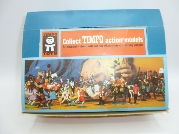 Timpo Toys Schüttkarton mit 12 Nordstaatlern 2. Version, reitend