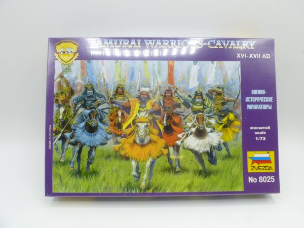 Zvezda 1:72 Samurai Warriors (Cavalry), No. 8025 - orig. packaging, shrink-wrapped