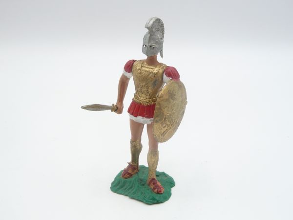 Aohna Greek soldier with sword + shield (red/gold)