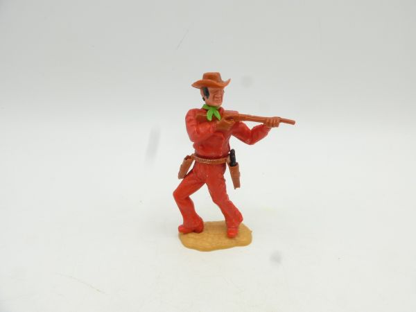 Timpo Toys Cowboy 3rd version standing with short rifle