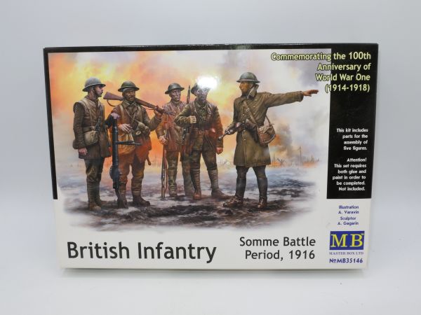 Master Box 1:35 British Infantry Somme Battle Period 1916, No. 35146