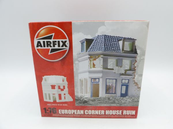 Airfix 1:76 Corner House Ruin, No. A75003 - orig. packaging, as good as new