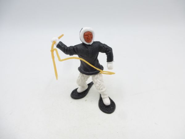 Timpo Toys Eskimo (black) with white harpoon