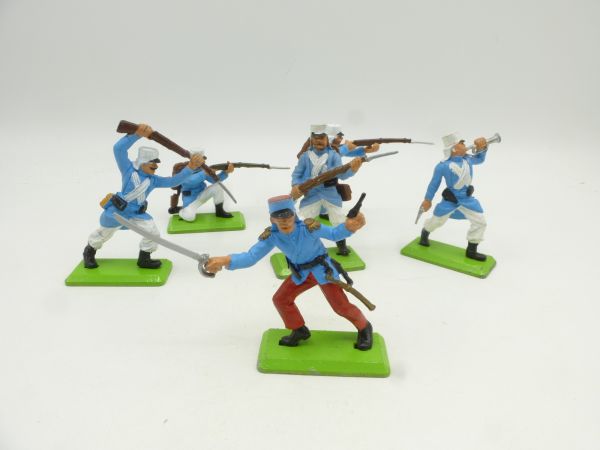 Britains Deetail Foreign Legionnaires on foot (6 figures) - nice set