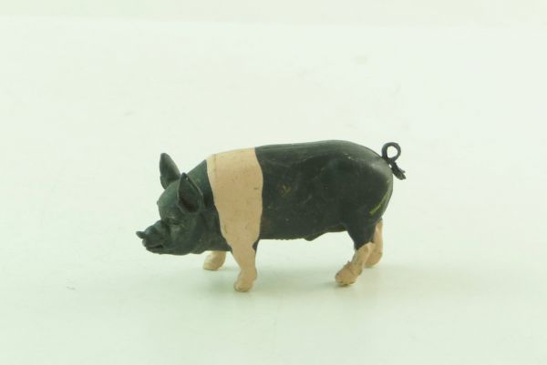 Britains Schwein stehend, schwarz/rosa, Nr. 2171