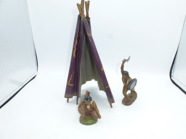 Elastolin (compound) Tent / tepee (without figures) - fits to 11 cm series