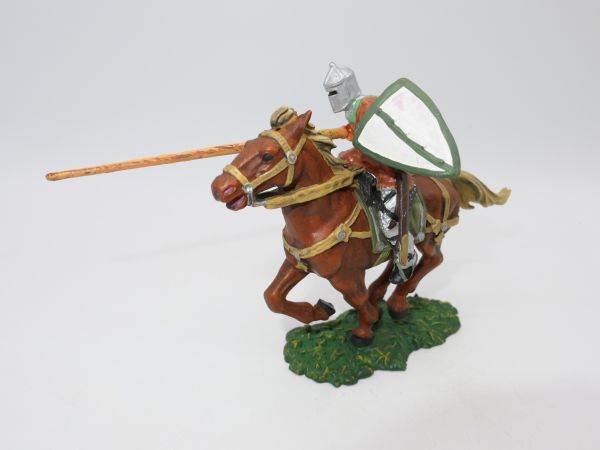 Preiser 7 cm Norman with lance on horseback, No. 8855