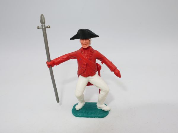 Timpo Toys War of Independence: Englishman with flag staff