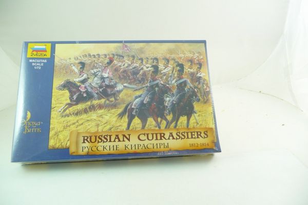 Zvezda 1:72 Russian Cuirassiers, No. 8026 - orig. packaging, shrink-wrapped