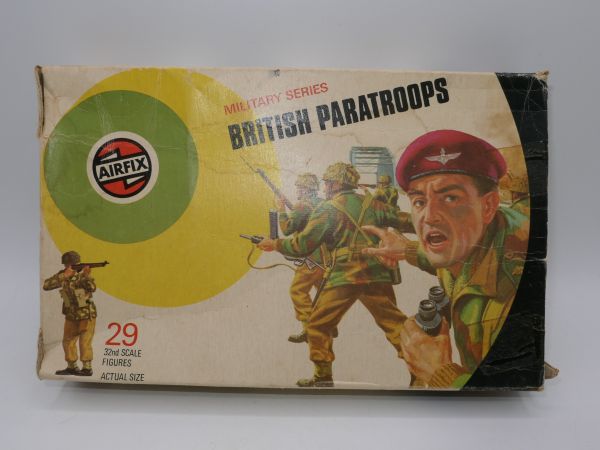 Airfix 1:32 British Paratroopers, No. 51450-9 - orig. packaging, complete