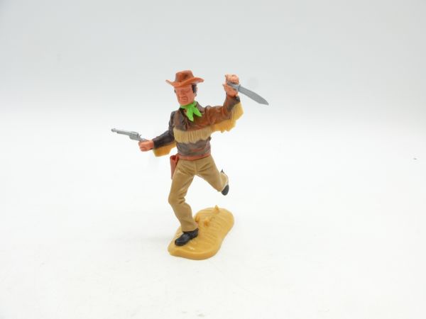 Timpo Toys Cowboy 4th version running with pistol + knife