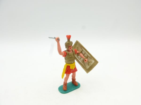 Timpo Toys Römer stehend mit Schwert + Schild (rot)