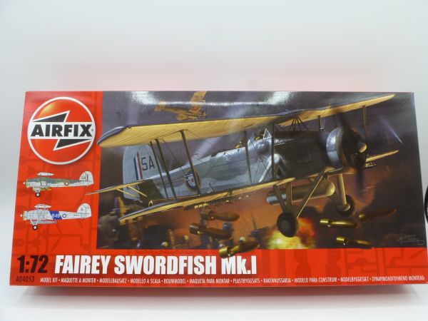 Airfix 1:72 Fairey Swordfish MK I, Nr. A04053 - OVP (Red Box)
