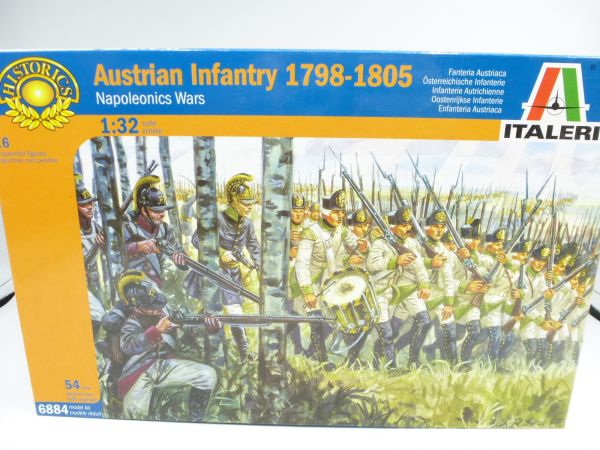 Italeri 1:32 Austrian Infantry (1798-1805 Nap. Wars), No. 6884 - orig. packaging