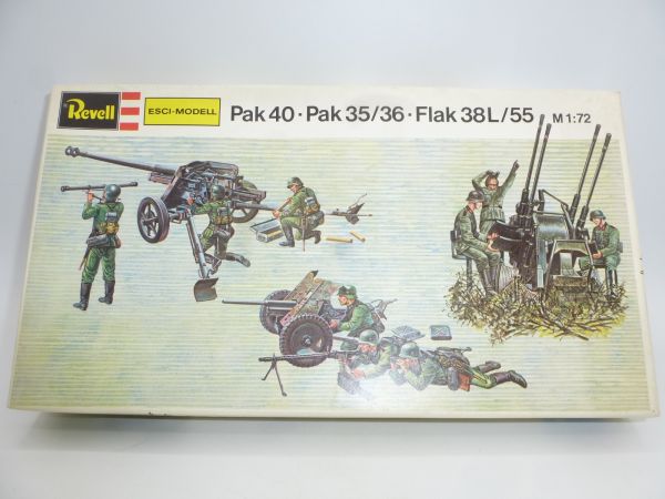 Revell 1:72 Pak 40 . Pak 35/36 . Flak 38L/55, No. H2317 - orig. packaging
