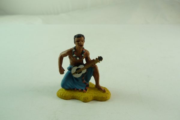 Britains Swoppets South Seas musician - brand new, great painting, rare figure