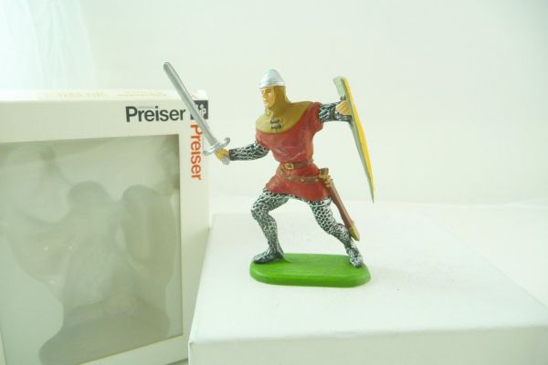 Preiser 7 cm Bayeux Norman attacking - orig. packaging, brand new