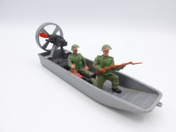 Timpo Toys Sumpfboot mit Amerikanern