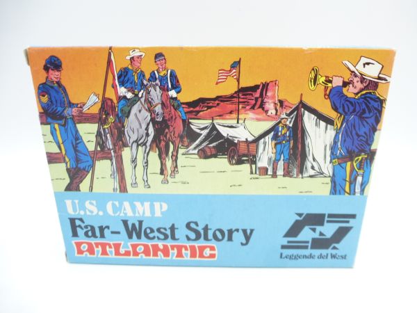 Atlantic 1:72 Far West Story: US Camp, Nr. 1107 - OVP, Teile lose