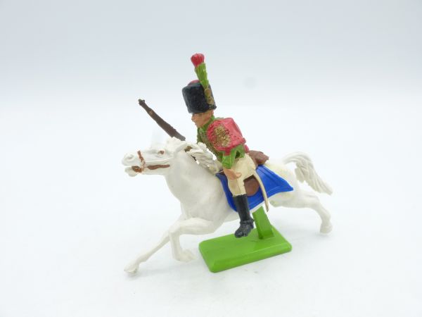 Waterloo: horseman, rifle sideways - nice uniform