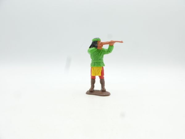 Timpo Toys Apache stehend (neongrün), Gewehr schießend