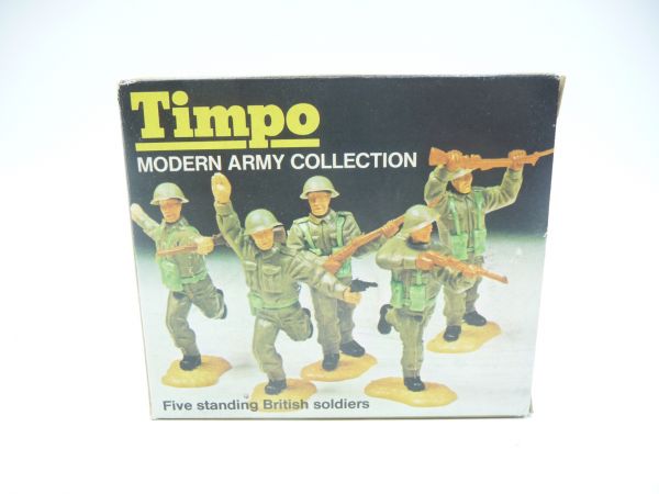 Timpo Toys Minibox Modern Army; Britische Soldaten, Ref. No. 711