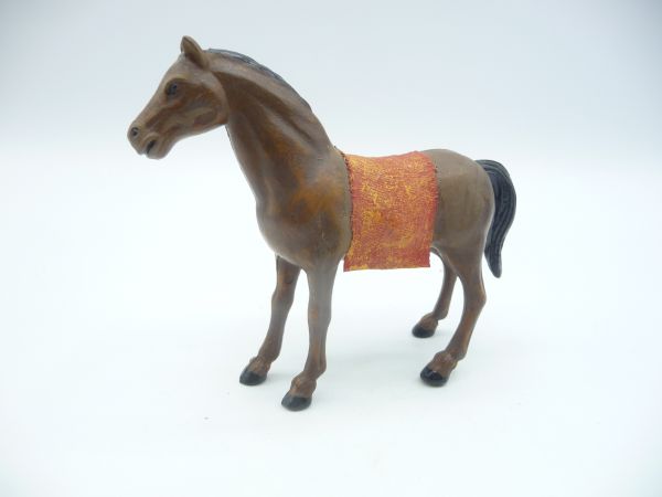Horse with blanket - suitable for 7 cm series