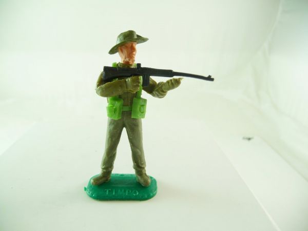 Timpo Toys Australischer Soldat stehend mit Gewehr schießend