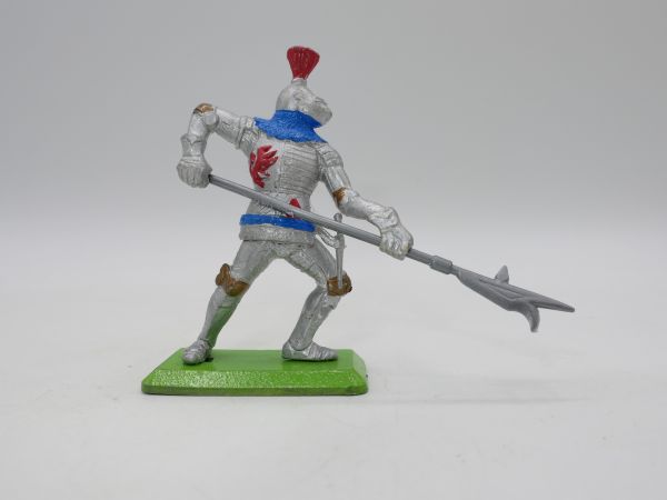 Britains Deetail Knight thrusting with lance, 2 pieces