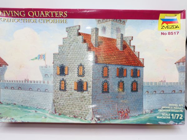 Zvezda 1:72 The Living Quarter (for Castles), No. 8517 - orig. packaging