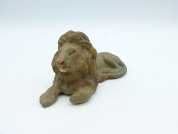 Lineol Lion, lying - good condition