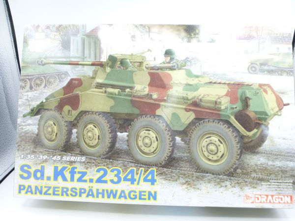 Dragon 1:35 SD. Kfz 234/4 armoured scout car, No. 6221 - orig. packaging